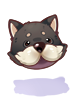 [Costume] Black Shiba Inu Hat