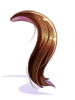 [Costume] Low Ponytail - Black (Mid)