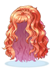 [Costume] Wave Perm Hair - Red