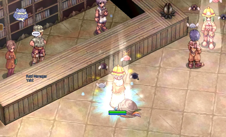 Raid Manager Yakt im Eden-Hauptquartier
