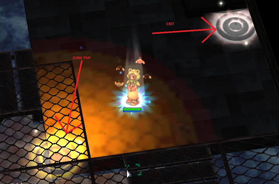 Weg zum Raum des Golden-Thief-Bug-Raids