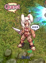 Eingangs-NPC Emily für Poring Village