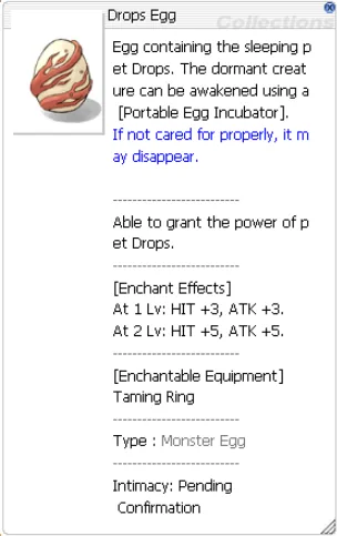 Beschreibung eines Drops-Qpet-Eis